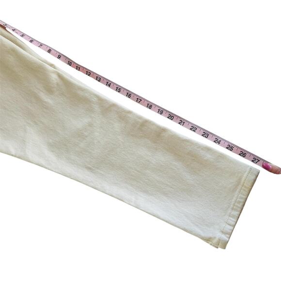 Everlane The Original Cheeky Jeans Beige Speckled Organic Cotton Size 28 Regular - Picture 8 of 8